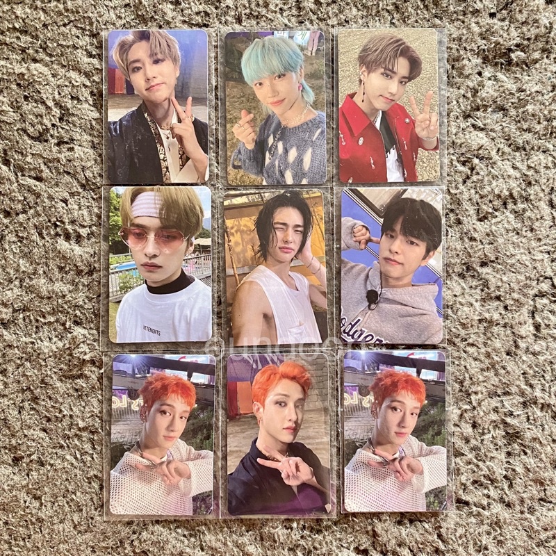 Stray Kids Photocard PC Noeasy Album SKZ Bang Chan Bangchan Felix Han Jisung Hyunjin Lee Know Leekno