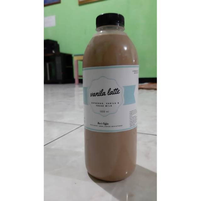 

Vanilla latte ready ukr 500ml dan 1000ml