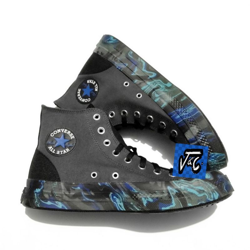 Converse Chuck Taylor All Star Cx Stretch Throwback Craft Marbled Hi