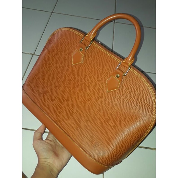 jual cepat preloved louis vuitton lv alma authentic original turun harga lagi