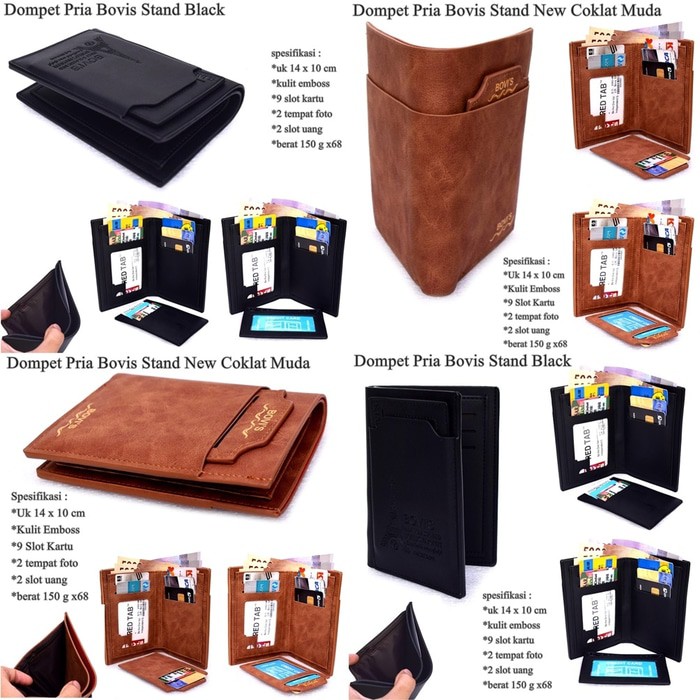 Dompet Pria Bovis Stand