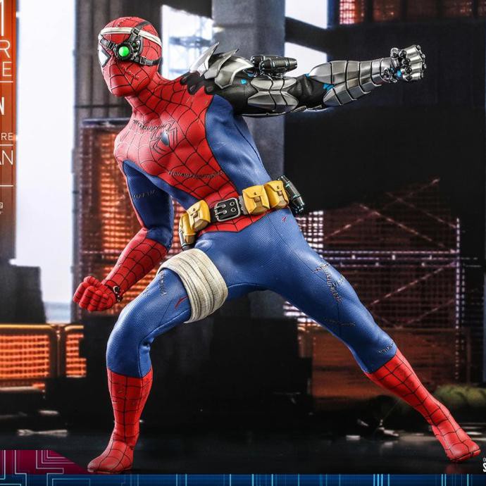 Hot Toys Marvel Cyborg Spiderman Suit Sixth Scale Action Figure Jerinotoko