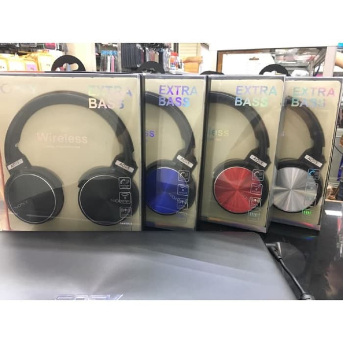 Sony Headset Wireless Bluetooth SONY Extra Bass AC-1