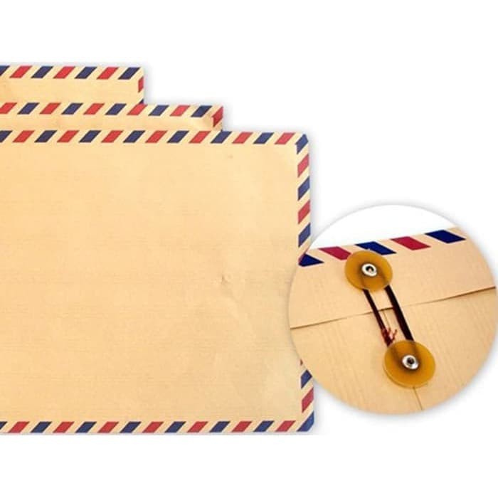 

Amplop Tali 311 Air mail / Amplop Coklat Tali 311 Executive - Cokelat