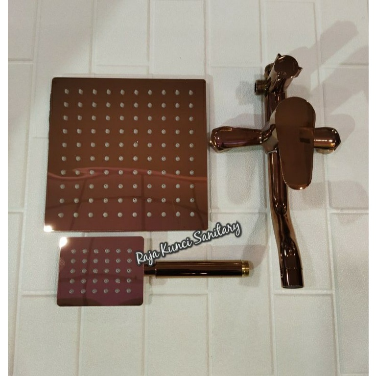 Shiwer Tiang Column Antik Brass/Brown/Shower Set Panas Dingin Brass/Kuningan/Stainless Stell