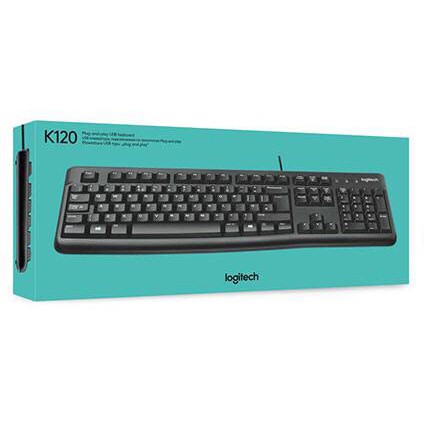 Logitech keyboard K120 USB / Keyboard Logitech / Logitech K120