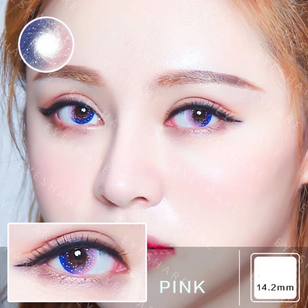 Ready Stock 1 pasang lensa kontak warna diameter 14-14.2MM softlens mata korea softlen murah soflen model terbaru 2023