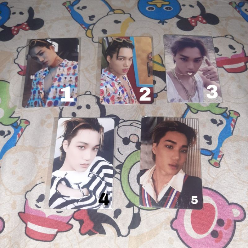 Official Photocard EXO KAI kokobop Tempo LoveShot