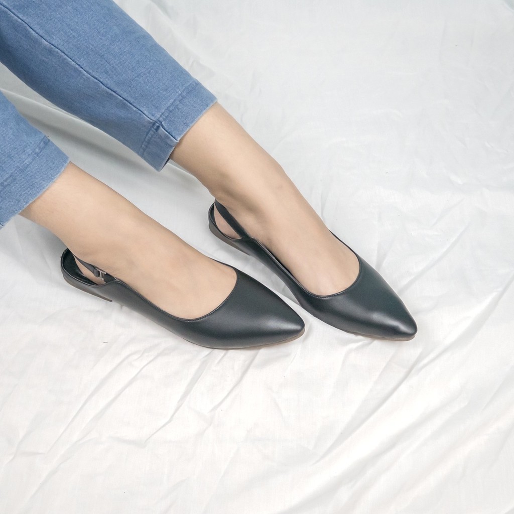 LILA - BLACK  ( Mules Shoes )