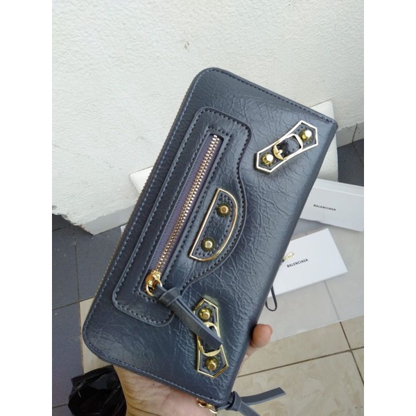 Dompet Sleting 1 Balenciaga Import Superpremium