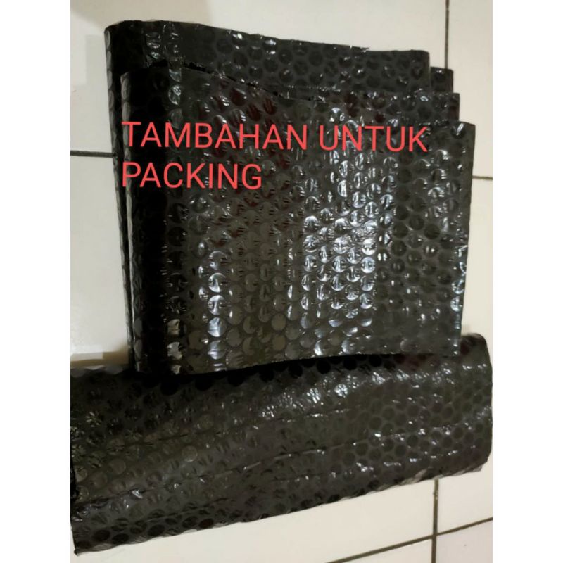 

tambahan buble wrap pengaman extra barang