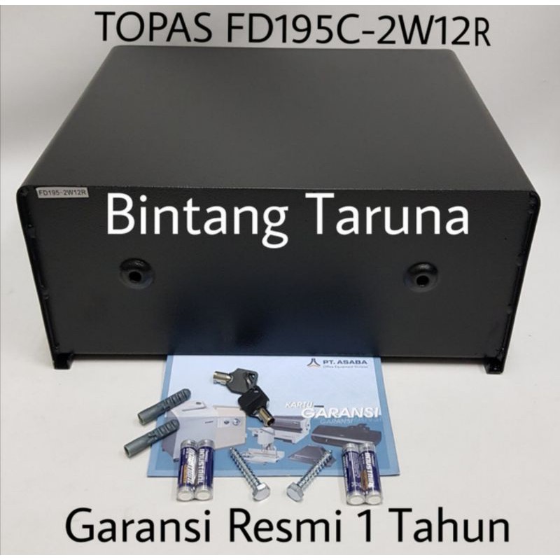 Brangkas Topas FD195C-2W12 Safe Box TOPAS FD195 Brankas Digital Topas