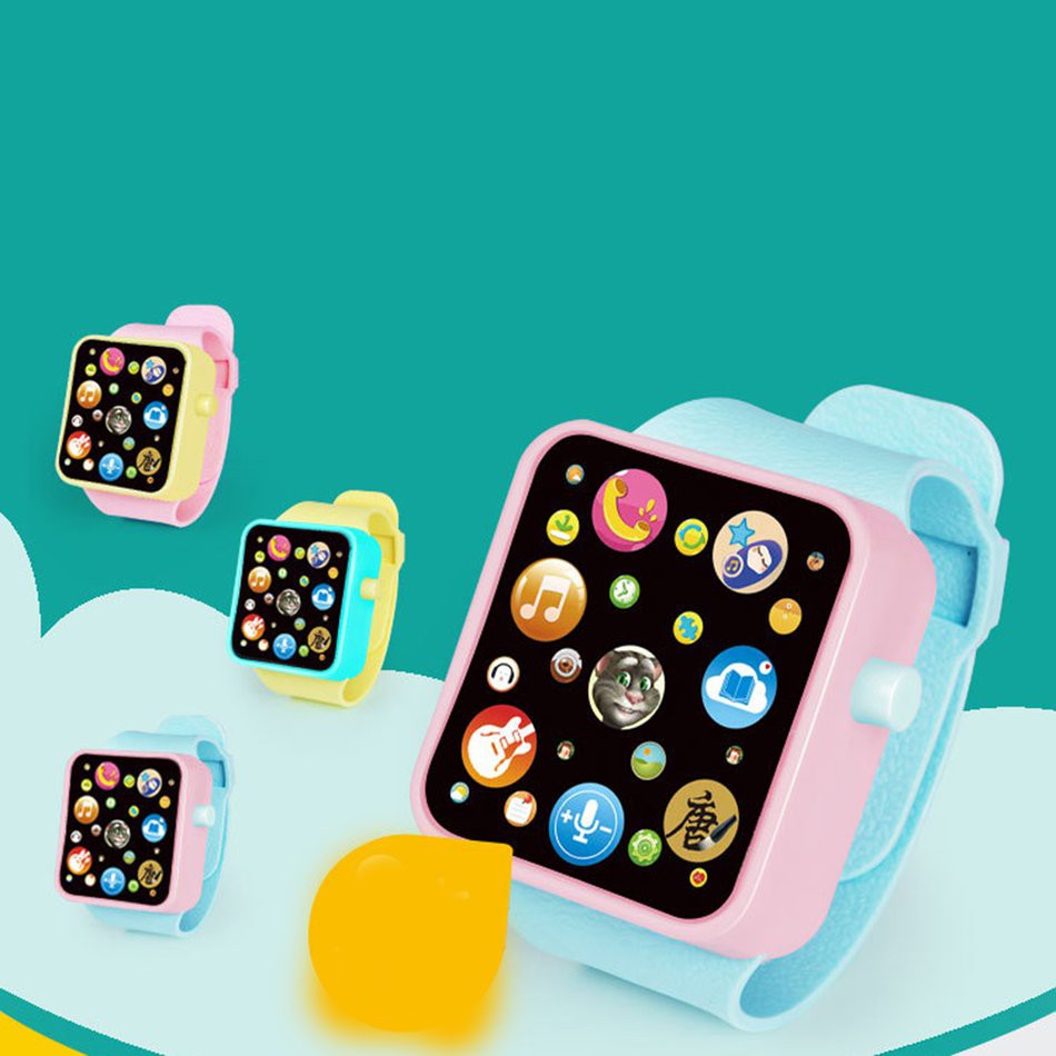 Cod Jam Tangan Mainan Anak Dengan Lagu Early Education Stories Warna Acak Shopee Indonesia
