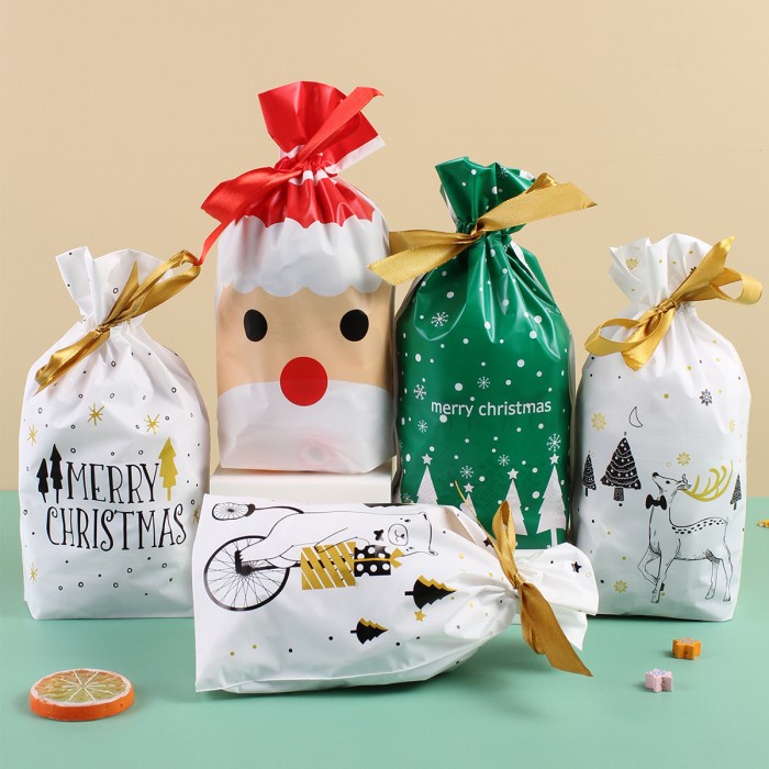 Kantong Permen Natal isi 50 Candy Bag Souvenir Gift Goodie Bag Murah GROSIR