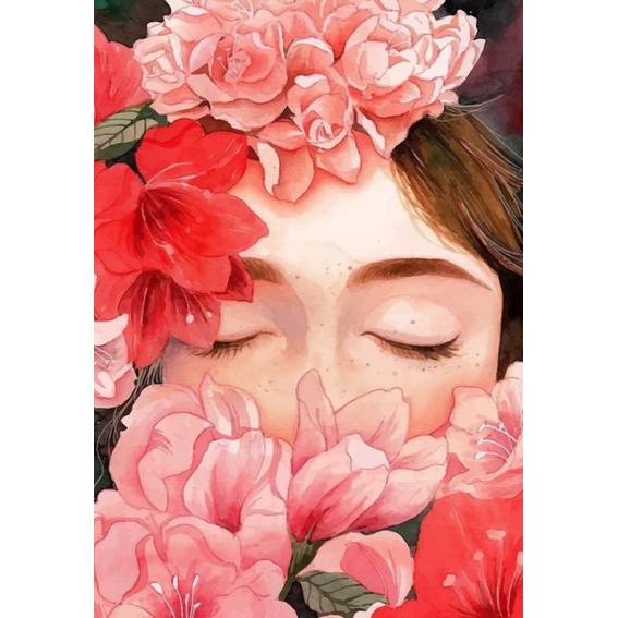 

Maidens Diy Paint By Number Unframed 40X50Cm Limited