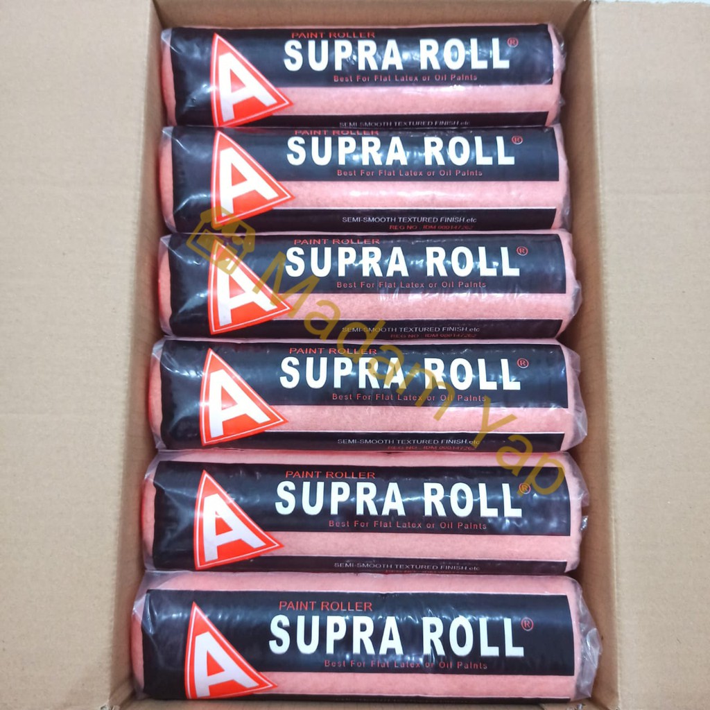 Bulu Kuas Roll Supra Copot Refill 9&quot; Inch