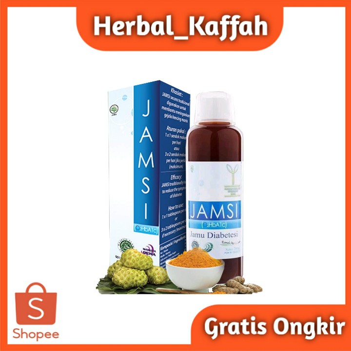 Jamsi 250ml Asli 100% Original Jamu Diabetes Obat Herbal Kencing Manis