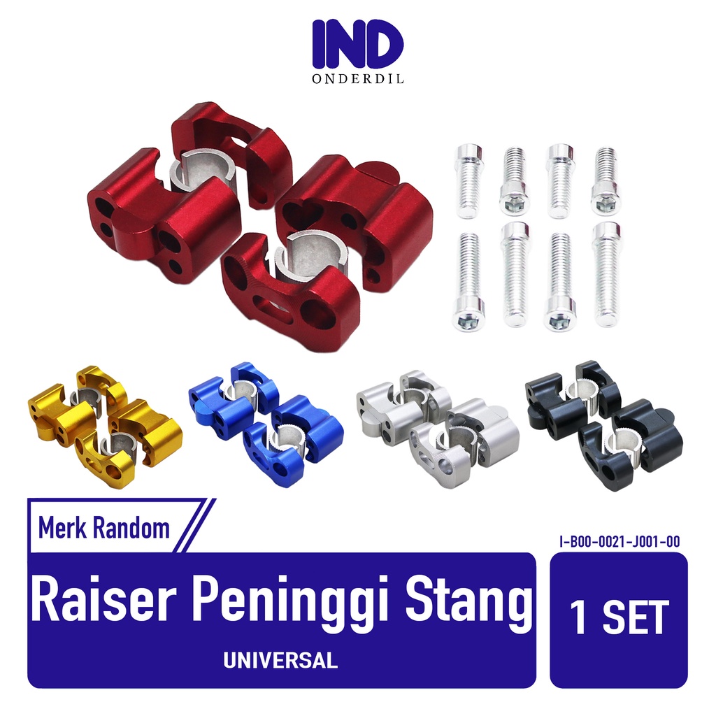 Raiser-Riser-Peninggi Stang-Setang Variasi CNC Untuk Semua Jenis Motor-Universal