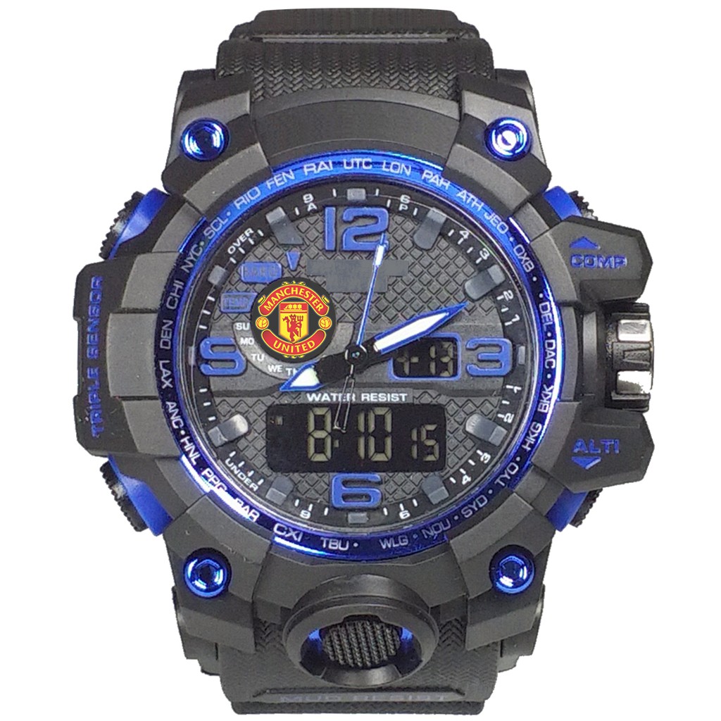 (Istimewa Bossque) Jam MU Double Time List Biru (Exclusive)