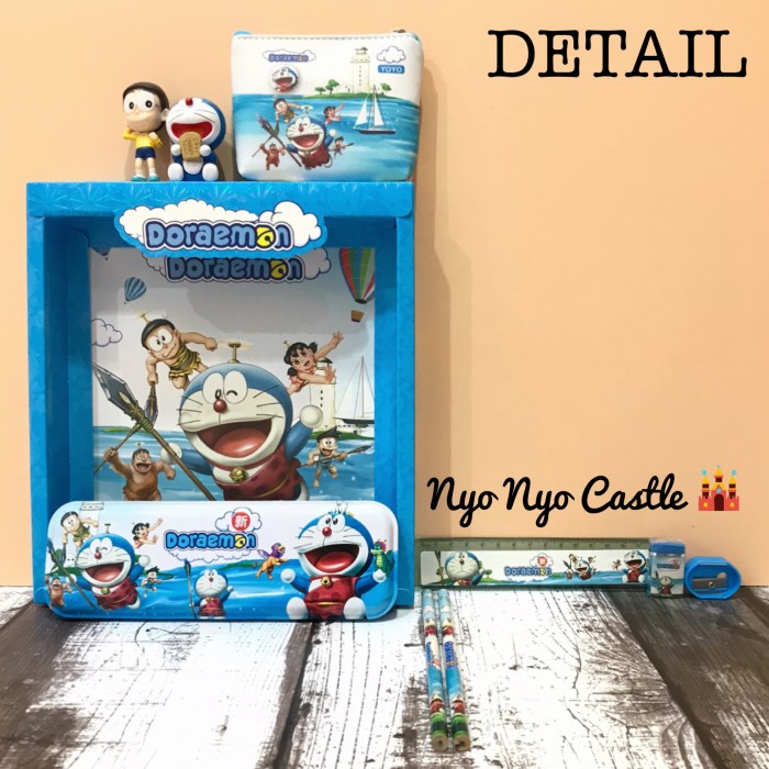 

Bergaransi Stationary Set Large 7In1 Peralatan Tulis Anak + Dompet Koin Minion Bergaransi