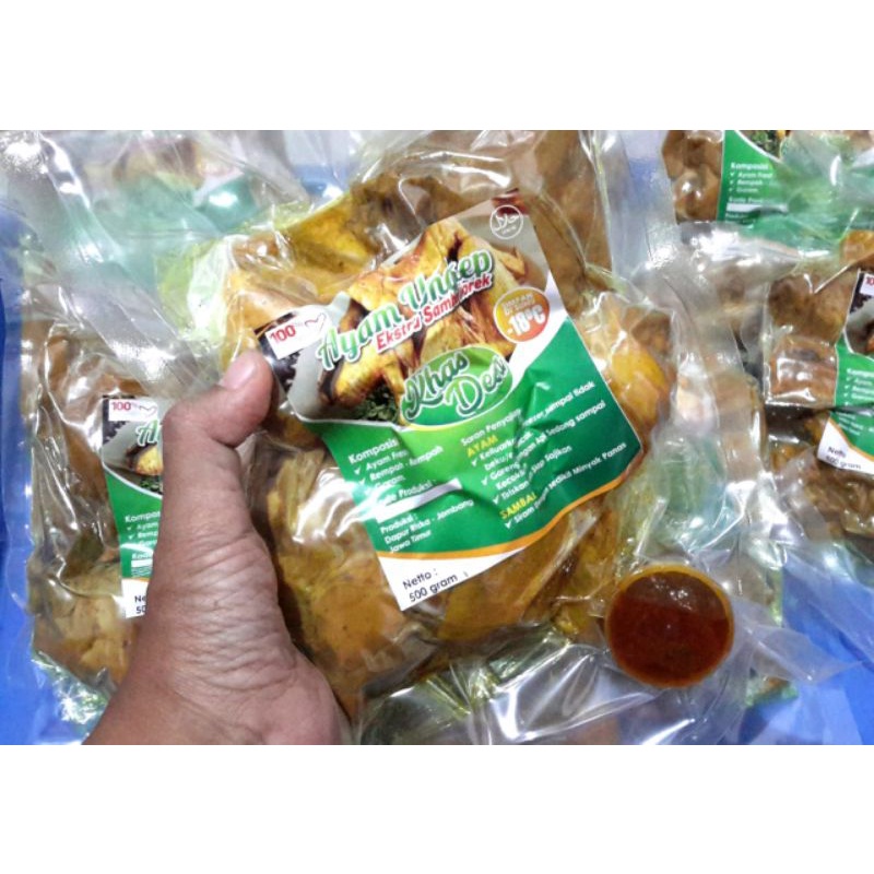 

Ayam Ungkep Extra Sambal Korek