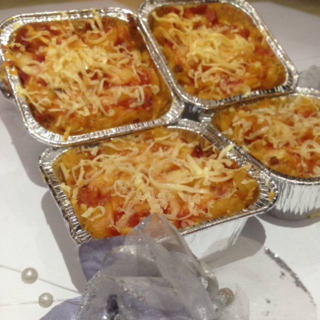 Schotel Makaroni Cheese Panggang Cup Kecil Shopee Indonesia