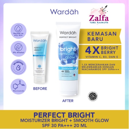 Wardah Perfect Bright Moisturizer 20 ml