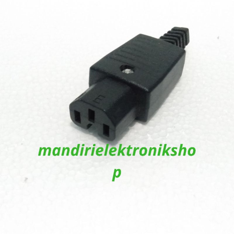 Famele soket ac komputer power komputer Jack soket 3pin