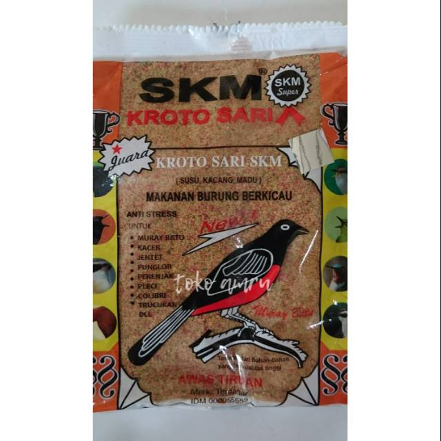 Jual Voer Halus Pakan Burung SKM Kroto Sari Harga Grosir Paling Murah | Shopee Indonesia
