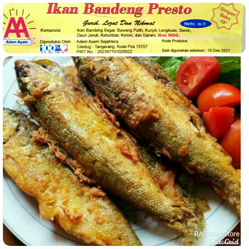 

Bandeng Presto Bumbu Rempah isi 5 ekor