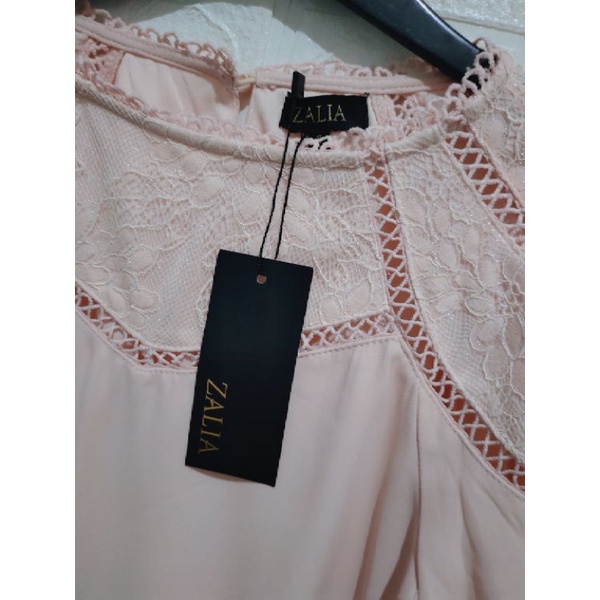 floral lace blush by ZALIA