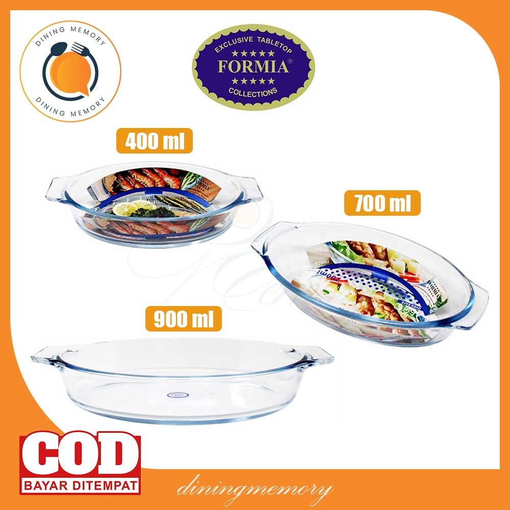 Formia Serveware Bake n Serve Oval Dish per Pcs