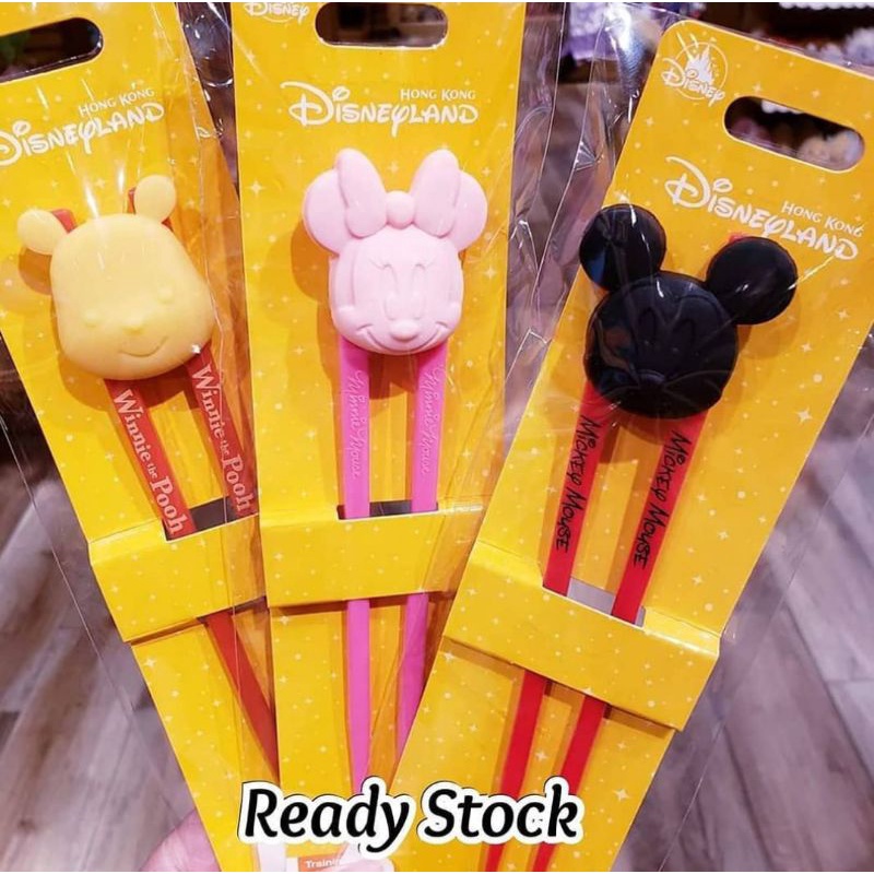 Sumpit Anak Lucu Disney Karakter Minnie Mouse & Winnie The Pooh