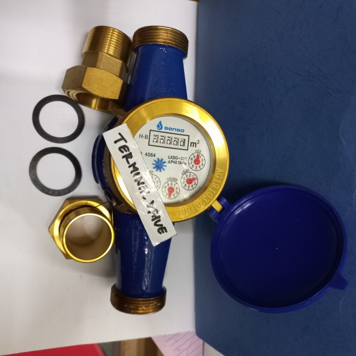 Pertukangan - Meteran Air Senso 11/4/Water Meter Senso 11/4/Flow Meter Senso 11/4
