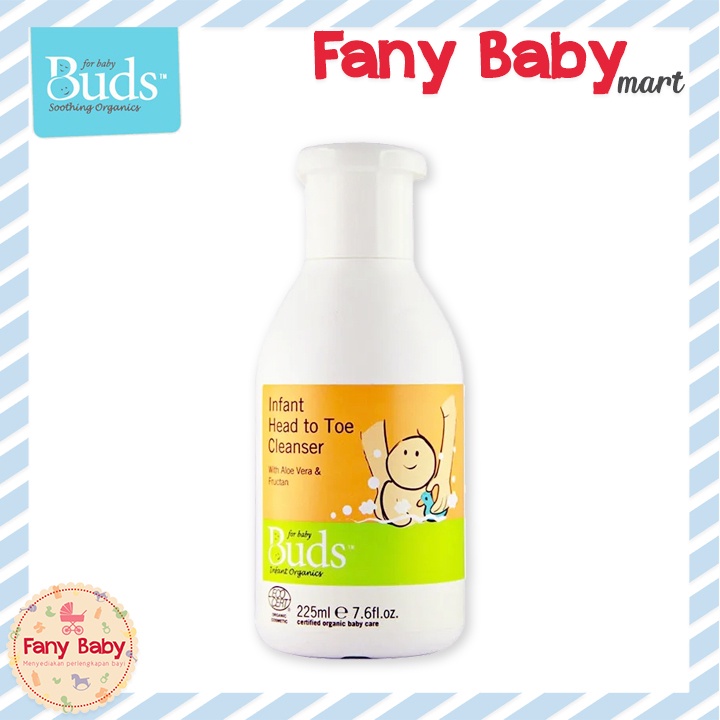 BUDS INFANT HEAD TO TOE CLEANSER 225ML