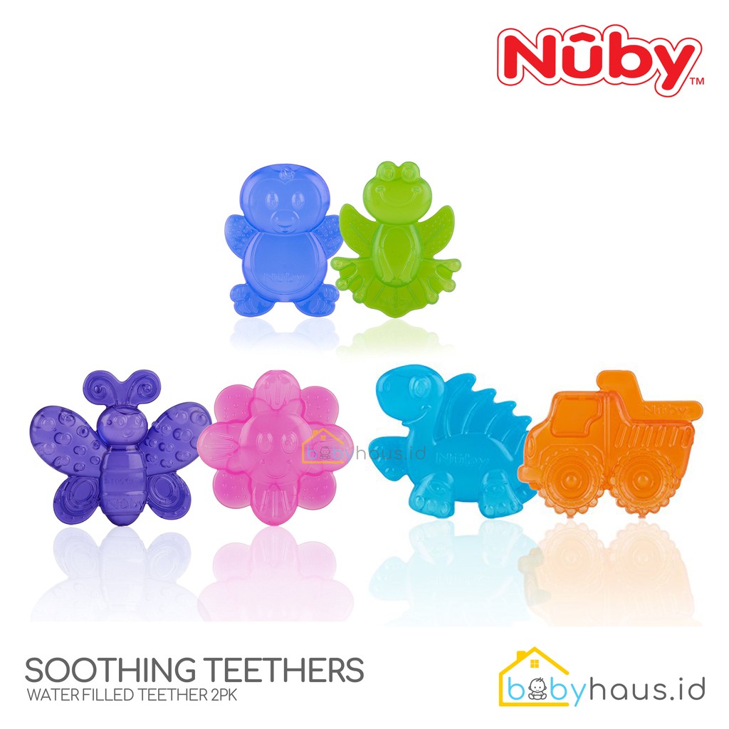 nuby strawberry teether