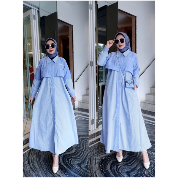 Gamis maxidress Milen Maxi prod by antunna ori