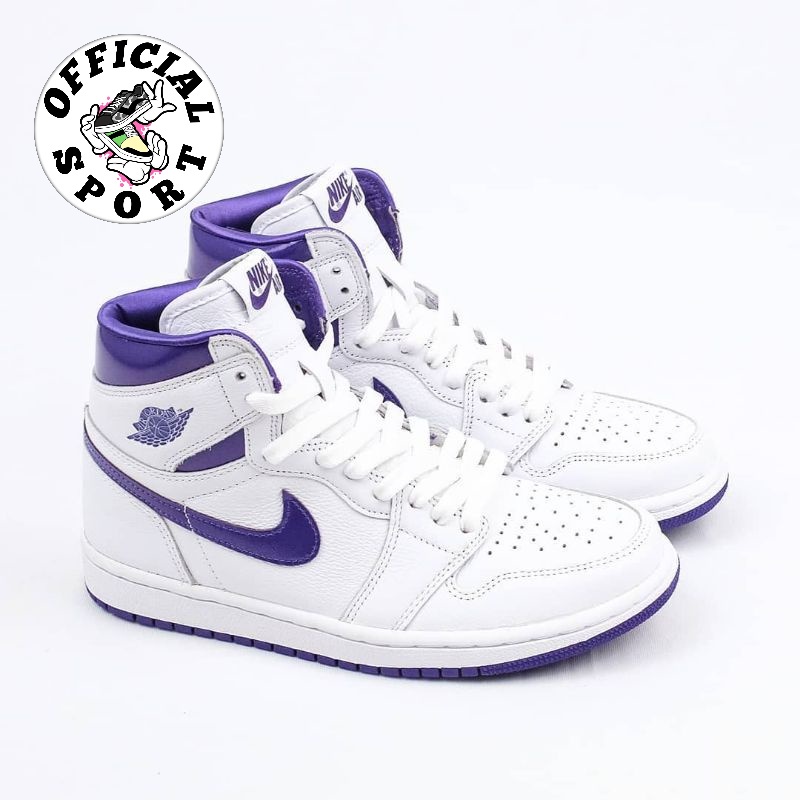 aj1 white purple