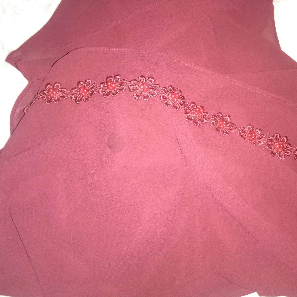 Hijab Payet / Hijab Pashmina Bando/ Pashmina Ceruti Payet