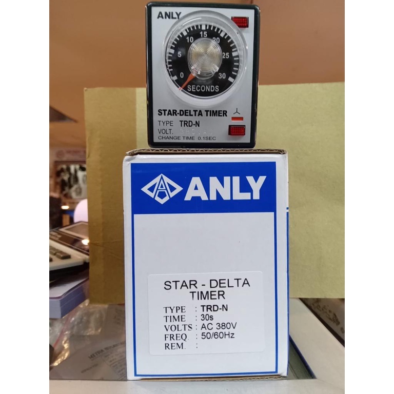 Anly Star Delta Timer 30S 220V/380V TRD-N