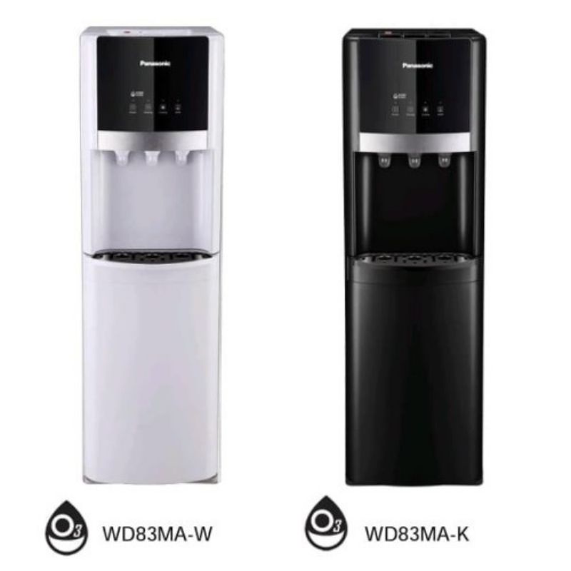 Dispenser Panasonic Galon Bawah WD83MA (Black/White)