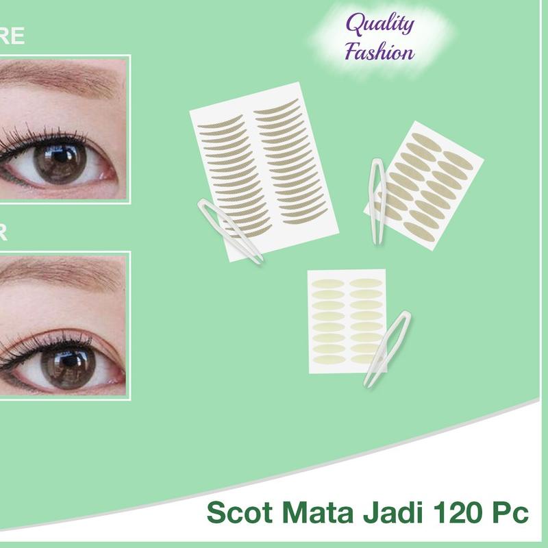 ❊ Qiansoto Scot Mata Jadi [160 pasang] + Pinset ✹