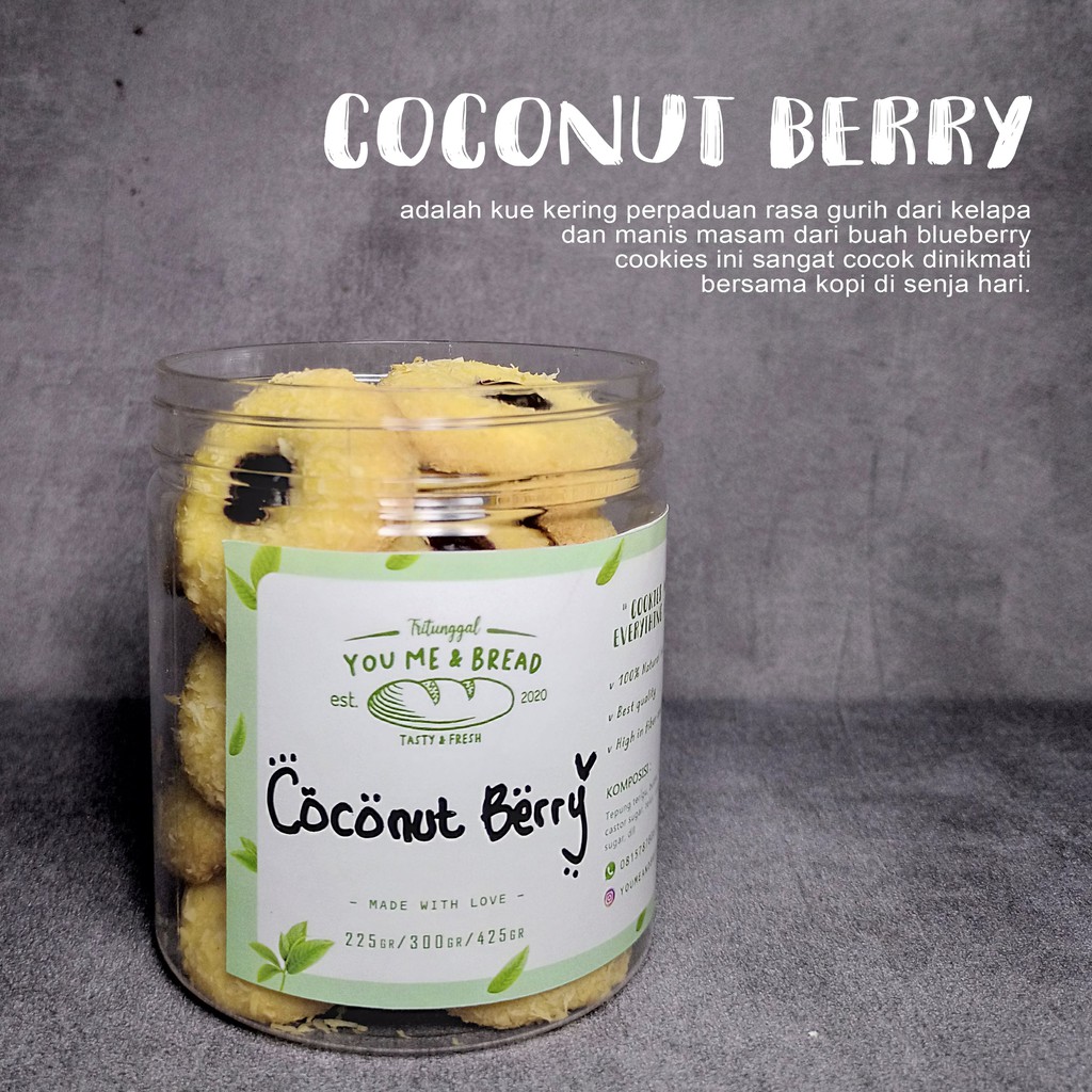 

COCONUT BERRY THUMB PRINT KUE KERING LEBARAN HAMPERS PARCEL LEBARAN PREMIUM MURAH COCONUT BER