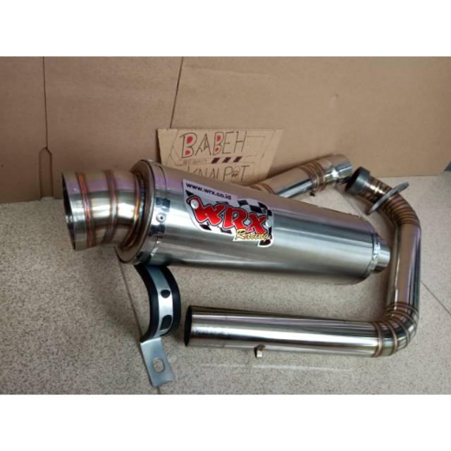 Knalpot wrx bulat pnp vixion scorpio z cb150r cbr150 facelift dll