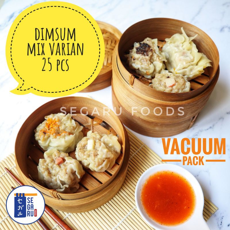 Dimsum Ayam Frozen Premium Aneka Rasa Halal isi 25 pcs