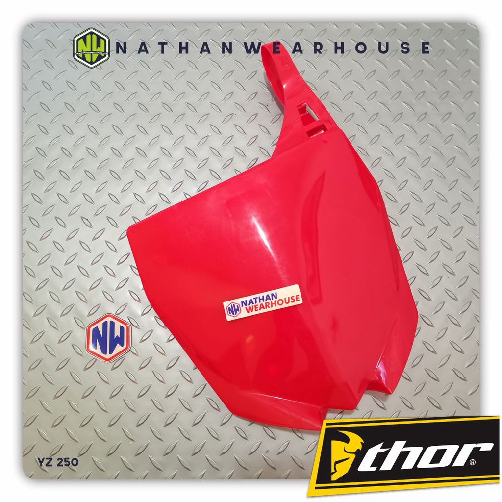 Cover Tempat Plat Totok Nomor Nomer Depan YZ 250