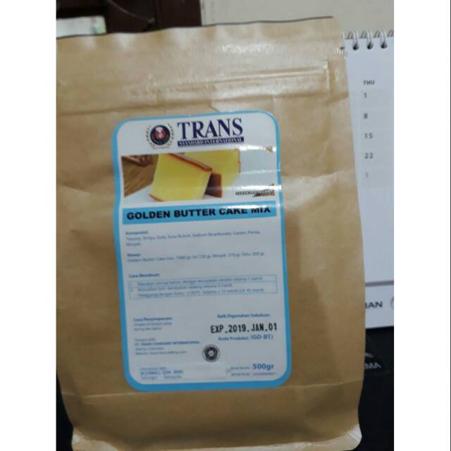 

TEPUNG PREMIX BUTTER CAKE