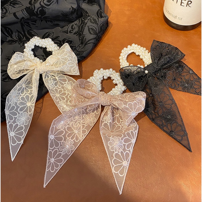 Ikat Rambut Korea Karet Rambut Scrunchies Premium Pita Norio