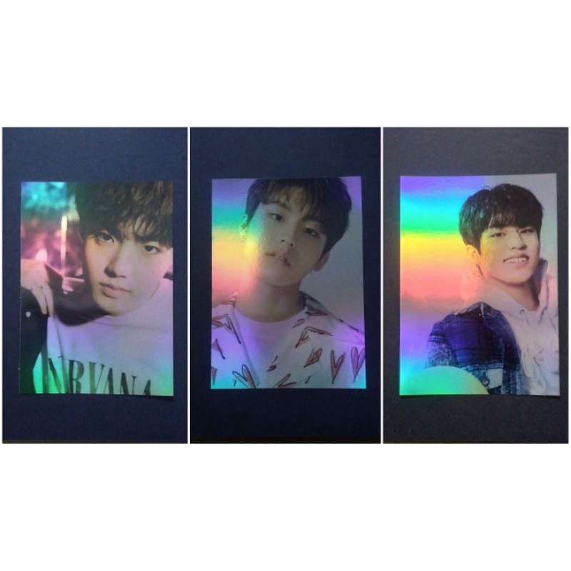 Hologram Postcard Treasure Doyoung Jeongwoo