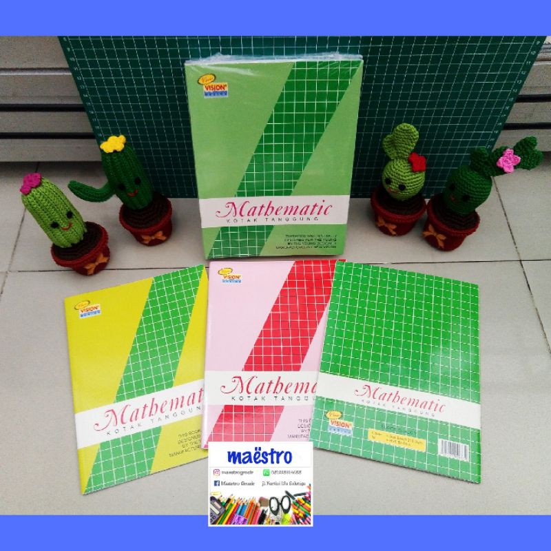 

Buku Kotak Tanggung Vision / Buku Vision Kotak / Buku Kotak Tanggung